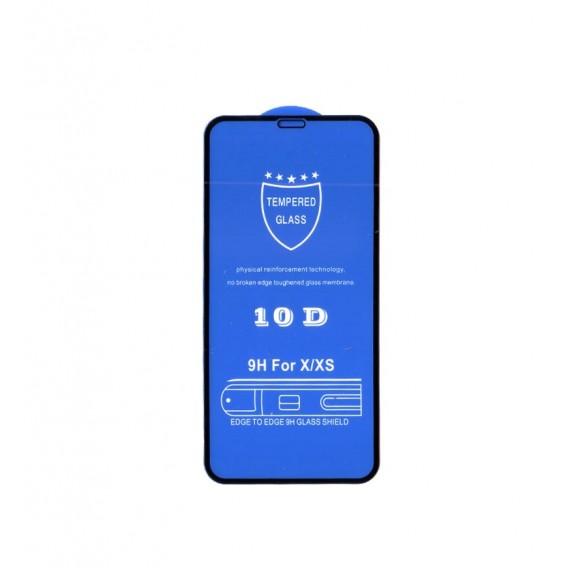 محافظ گلس صفحه نمایش 10D مناسب برای گوشی XS بدون پک