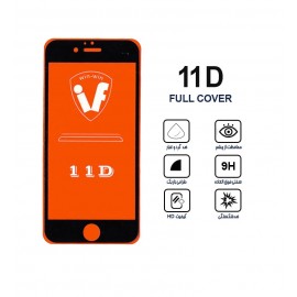 محافظ گلس صفحه نمایش 11D مناسب برای گوشی iphone 6 بدون پک