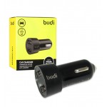 شارژر فندکی 2 پورت budi مدل M8J622 مشکی
