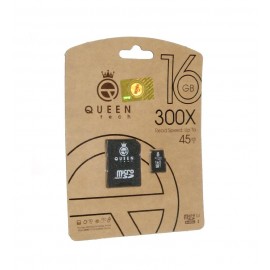 رم موبایل QueenTech 16GB MicroCD 300X 45MB/S