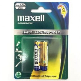 باتری Alkaline نیم قلمی مکسل (Maxell) مدل LR03 (GD) 2B AAA/1.5V