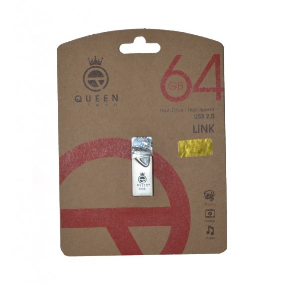 فلش Queen Tech مدل Link 64GB