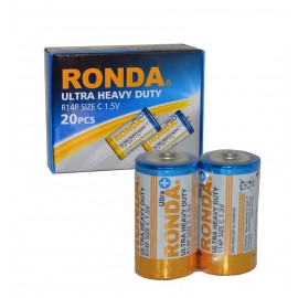 باتری سایز متوسط Ronda 1.5V مدل Ultra Heavy Duty R14P