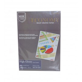 کاغذ فتوگلاسه MIR مدل M150-HG سایز A4 بسته 100 عددی