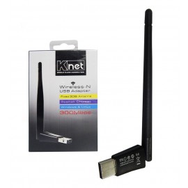 دانگل wifi شبکه آنتن دار Knet مدل 300Mbps 2.4GHz