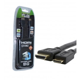 کابل تبدیل HDMI 4K به Mini HDMI طول 1.5 متر KNET Plus
