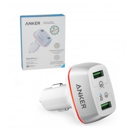 شارژر فندکی 2 پورت Anker مدل A2224H21