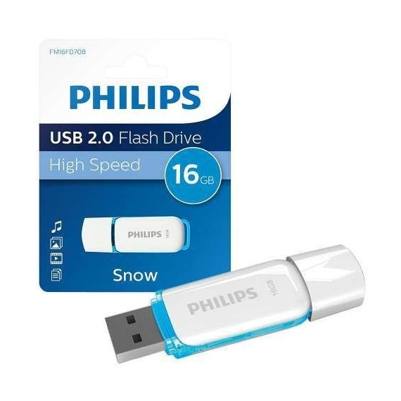 فلش PHILIPS مدل Snow 16GB