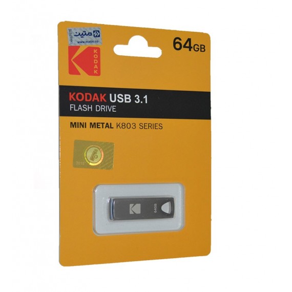 فلش KODAK مدل 64GB Mini Metal K803 USB 3.1