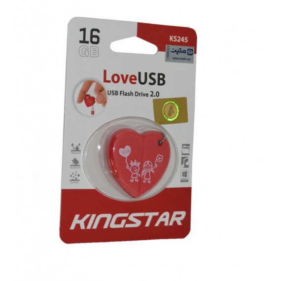 فلش KingStar مدل 16GB LoveUSB KS245