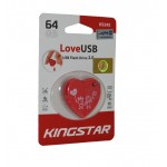 فلش KingStar مدل 64GB LoveUSB KS245