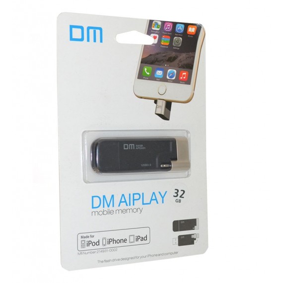 فلش Lighting DM OTG آیفون به 32GB Aiplay Apd001 USB 3.0