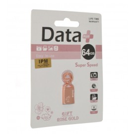 فلش Data Plus مدل 64GB Gift Rose Gold