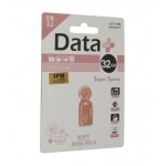 فلش Data Plus مدل 32GB Gift Rose Gold USB 3.1