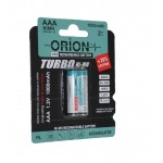 باتری نیم قلمی شارژی ORION مدل HR3 NiMH 1.2V 1000mAh