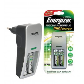 شارژر باتری Energizer مدل ACCU + باتری شارژی قلمی 2000mAh