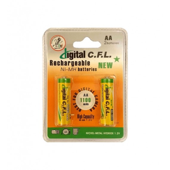 باتری قلمی شارژی C.F.L مدل 1100mAh