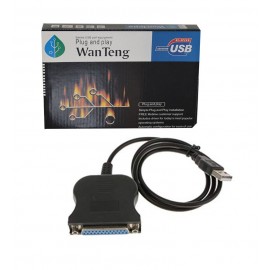 کابل تبدیل پارالل Parallel 25PIN WanTenG به USB