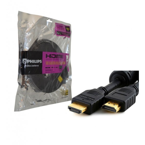 کابل HDMI 4K 3D طول 15 متر فلت PHILIPS