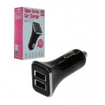 شارژر فندکی 2 پورت WK USB 3.1 مدل WP-C19