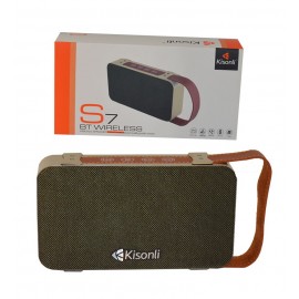 اسپیکر بلوتوث رم و فلش خور Kisonli مدل S7