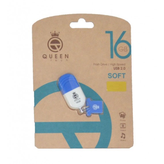 فلش Queen Tech مدل 16GB Soft