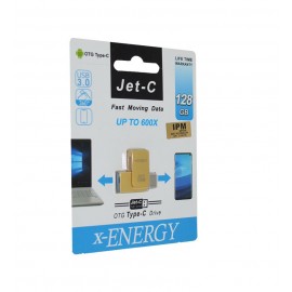 فلش OTG Type-C ایکس انرژی (X-Energy) مدل 128GB Jet-C