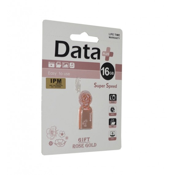 فلش Data Plus مدل 16GB Gift Rose Gold