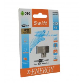 فلش OTG ایکس انرژی (X-Energy) مدل 128GB Swift 600X USB 3.0