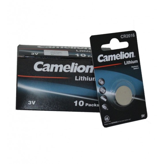 بسته 10 تایی باتری سکه ای Camelion مدل CR 2016