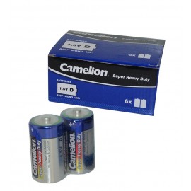 بسته 6 تایی باتری سایز بزرگ Camelion مدل Super Heavy Duty