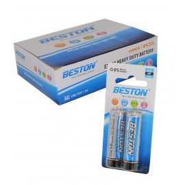 بسته 20 تایی باتری قلمی BESTON مدل Extra Heavy Duty (کارتی 2 تایی)