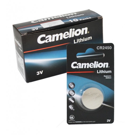 بسته 10 تایی باتری سکه ای Camelion مدل CR2450