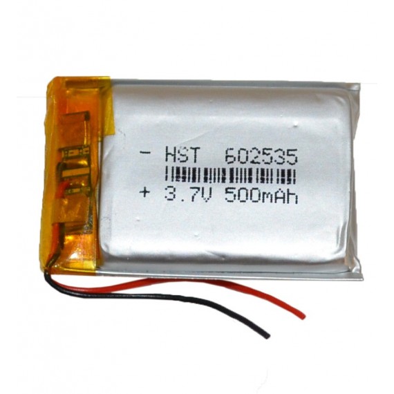 باتری لیتیومی HST 602535 500mAh 3.7V