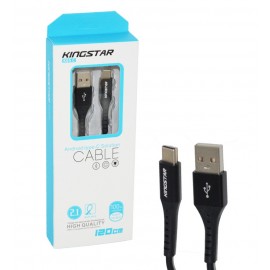 کابل Type-C طول 1.2 متر KingStar مدل K65 C