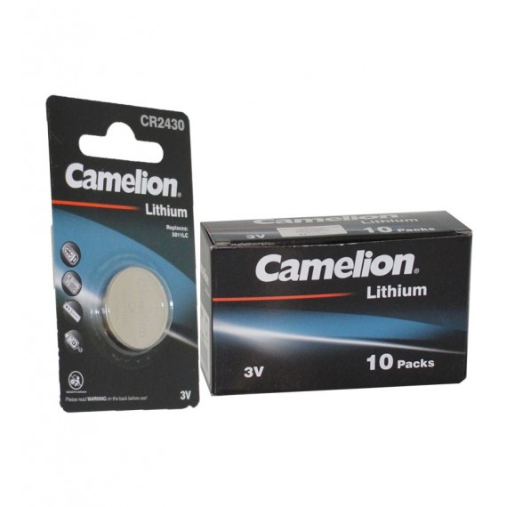 بسته 10 تایی باتری سکه ای Camelion مدل CR2430