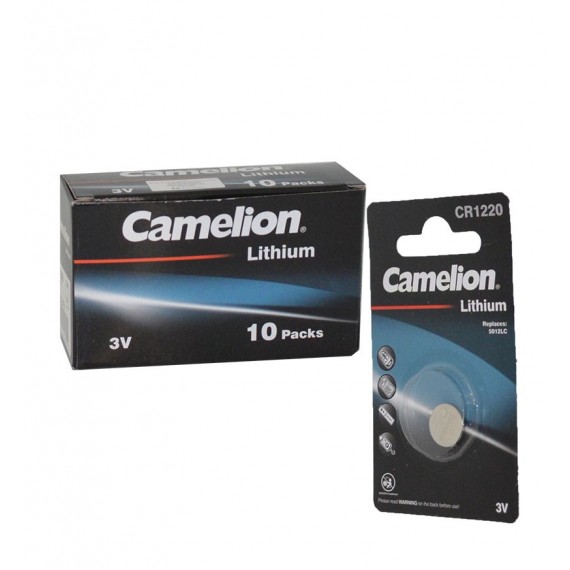 بسته 10 تایی باتری سکه ای Camelion مدل CR1220