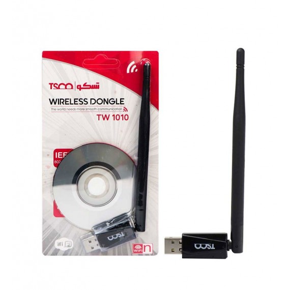 دانگل Wifi شبکه بی سیم آنتن دار TSCO مدل TW 1010 150Mbps