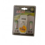 شارژر باتری AJAI مدل CRO26B + باتری شارژی 2500mAh
