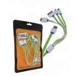 کابل تبدیل 4 سر USB به آیفون آیپد اندروید هارد اکسترنال