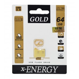 فلش ایکس انرژی (x-Energy) مدل 64GB Gold USB 3.0