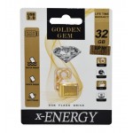 فلش X-Energy مدل 32GB Golden GEM USB 3.0
