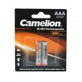 باتری نیم قلم شارژی کملیون (Camelion) مدل 600mAh