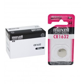 بسته 10 تایی باتری سکه ای Maxell مدل CR1632 3V