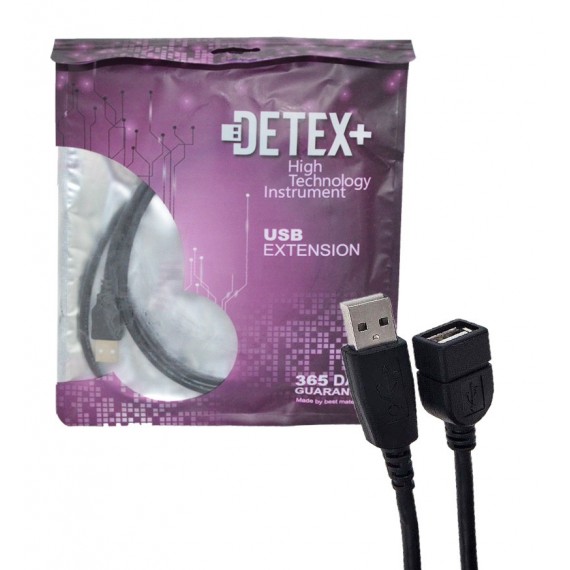 کابل افزایش طول USB طول 1.5 متر DETEX