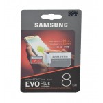 رم موبایل Samsung مدل 8GB MicroSDHC U1 Evo Plus خشاب دار