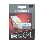 رم موبایل Samsung مدل 64GB MicroSDXC U3 Evo Plus خشاب دار