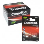 بسته 20 تایی باتری سکه ای Camelion مدل Alkaline AG4 (کارتی 2 تایی)