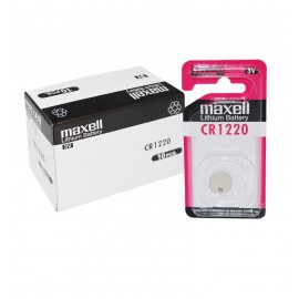 بسته 10 تایی باتری سکه ای Maxell مدل CR1220 3V