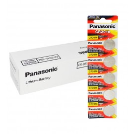 بسته 20 تایی باتری سکه ای Panasonic مدل CR2016 (کارتی 5 تایی)